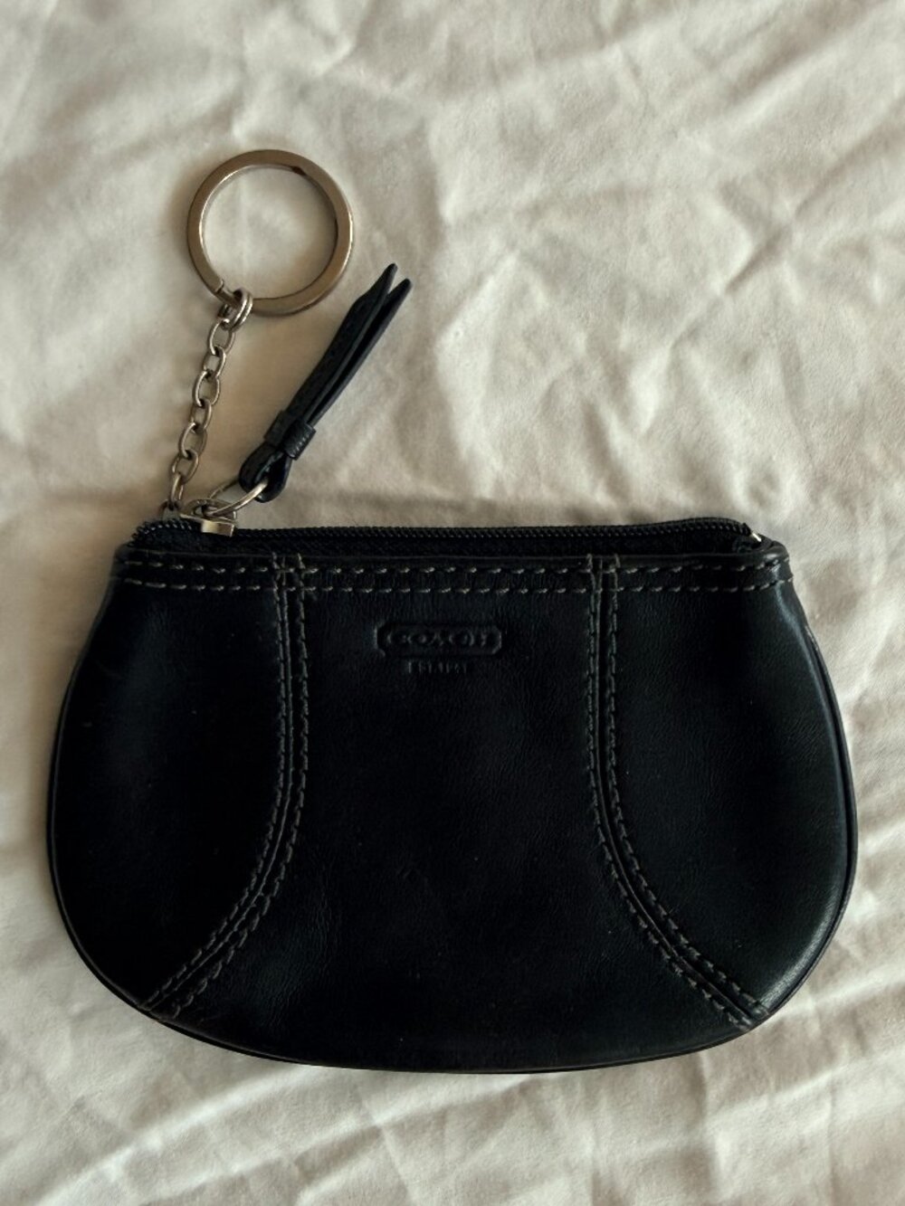 Coach Cardholder Black Ergo Leather
